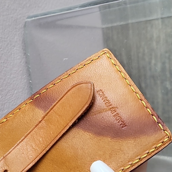 Authentic Louis Vuitton luggage tag - Picture 3 of 5